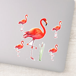 Schönes Flamingos Aufkleber