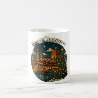 Schönes Florenz Weihnachten Kaffeetasse