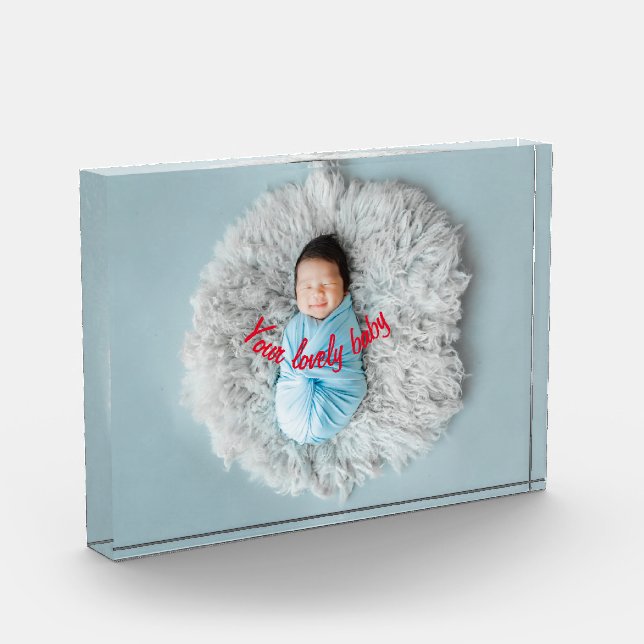 Schönes Foto-Album meines Babys, meine Liebe Fotoblock (Links)