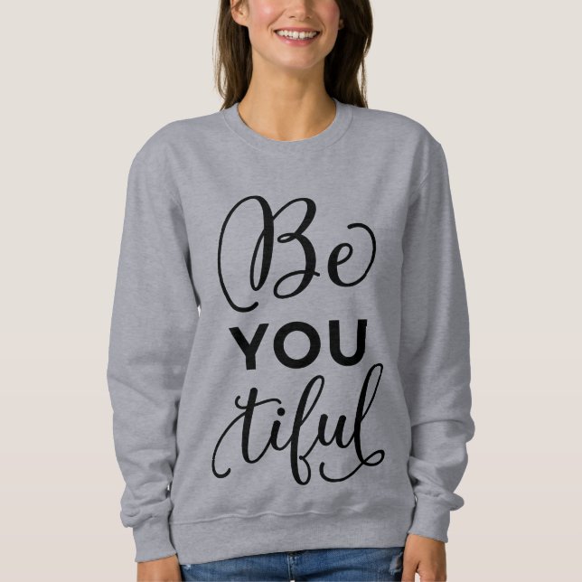 Schönes Frauen-T-Shirt Sweatshirt (Vorderseite)