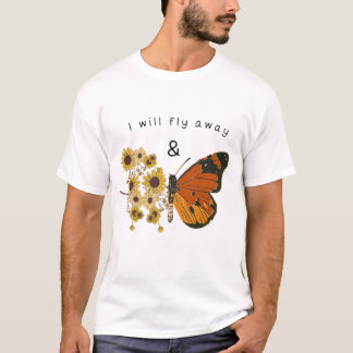 Schönes Freiheit-Zitat-Shirt Naturliebhaber-Gesche T-Shirt