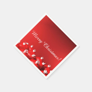 Schönes fröhliches Weihnachtsbuch Napkins! Serviette