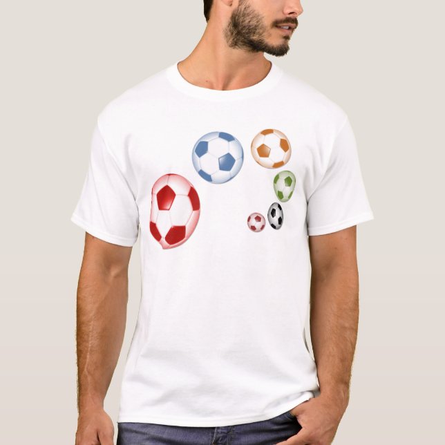 Schönes Fußball-(Fußball-)Set T-Shirt (Vorderseite)