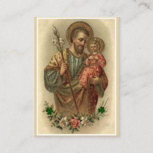 Schönes Gebets-heilige Karten St Joseph Memorare