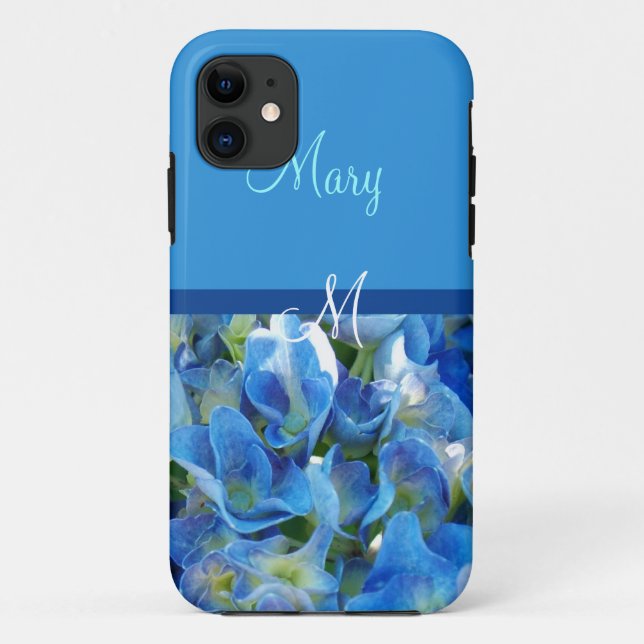 Schönes Gehäuse mit Hydrangean-Blume Case-Mate iPhone Hülle (Rückseite)