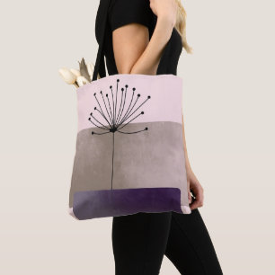 Schönes geometrisches Abstraktes Lila Mauve Design