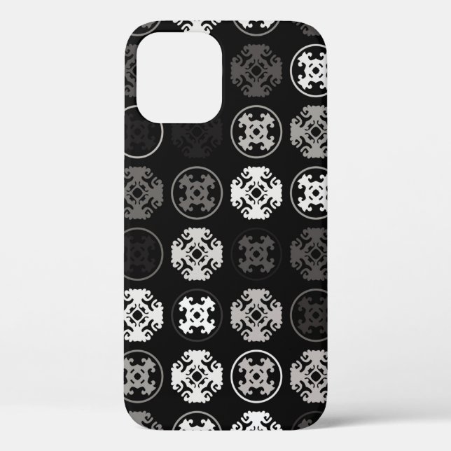 Schönes geometrisches Design abstrakt, Kunst,  Case-Mate iPhone Hülle (Rückseite)