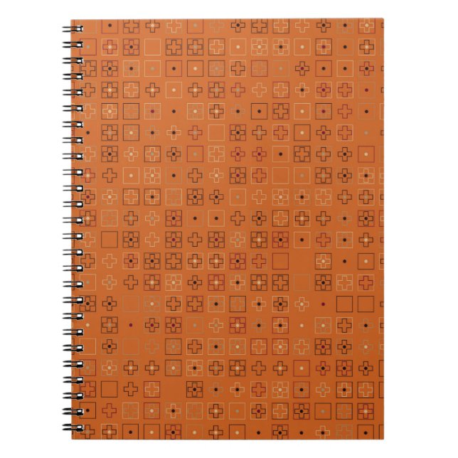 Schönes geometrisches Design abstrakt, Kunst, Notizblock (Vorderseite)