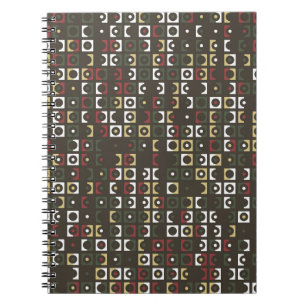 Schönes geometrisches Design abstrakt, Kunst, Notizblock