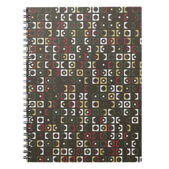 Schönes geometrisches Design abstrakt, Kunst, Notizblock (Vorderseite)