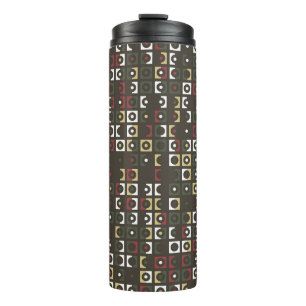 Schönes geometrisches Design abstrakt, Kunst, Thermosbecher