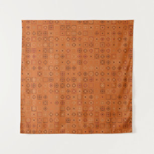 Schönes geometrisches Design abstrakt, Kunst,  Wandteppich