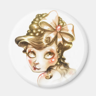 Schönes Gesicht Magnet