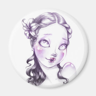 Schönes Gesicht Magnet