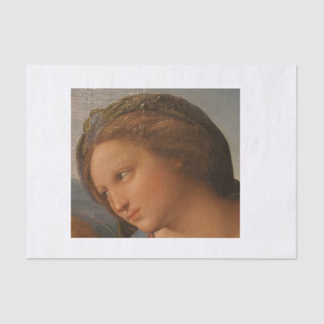 schönes Gesichtsdekutan Seidenpapier (Vorderseite)