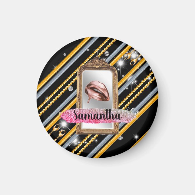 Schönes Girly-Geschenk Eleganter Chic Custom Magnet (Vorne)