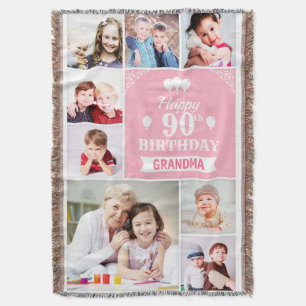 Schönes Glückwunsch zum Geburtstag Foto Blanket fü Decke