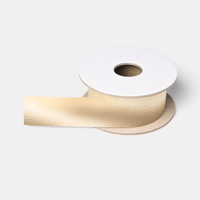 Schönes Gold Weihnachten Satinband (Spule)