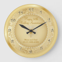 Schönes Golden 50. Hochzeitstag