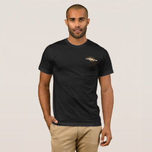 Schönes goldenes Auge des Horuszeichens T-Shirt