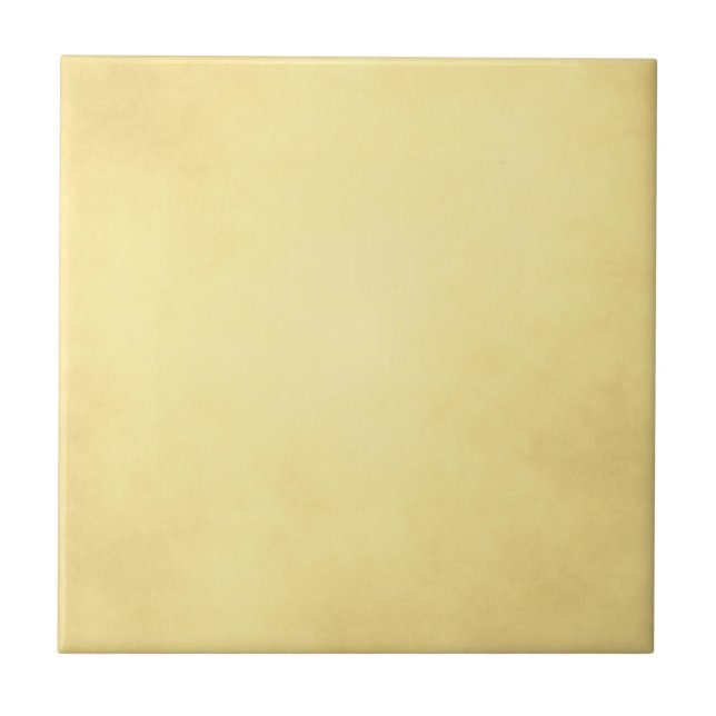 Schönes Goldenes Parchment Fliese (Vorderseite)