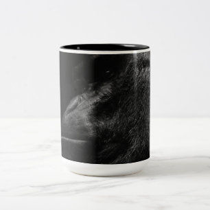 Schönes Gorilla-Primat Zweifarbige Tasse