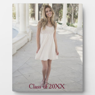 Schönes Graduate Foto Fotoplatte