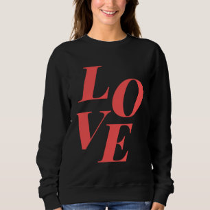 Schönes Grafik für Frauen jugendlich junior Liebe Sweatshirt