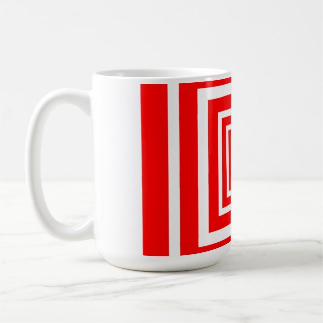 schönes Grafikdesign Kaffeetasse (Links)