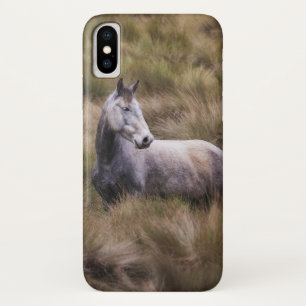 Schönes graues, farbiges Pferd Case-Mate iPhone Hülle