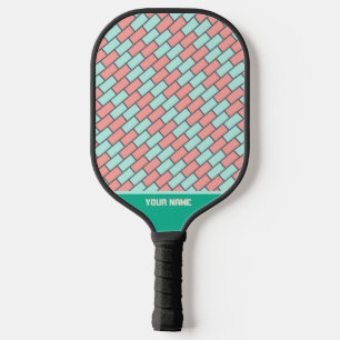 Schönes Green Pink Brick Pro Pickleball Paddel Schläger
