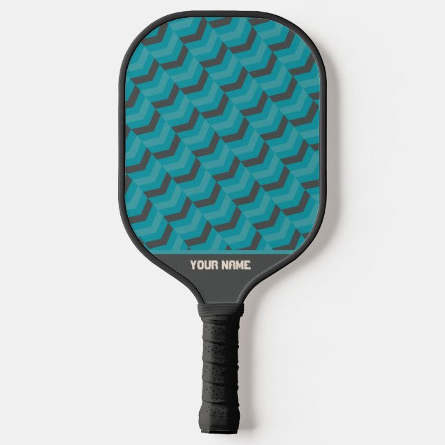 Schönes Green Workout Pro Pickleball Paddle (Rückseite)
