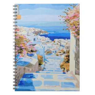 Schönes Griechenland-Notebook Notizblock