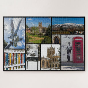Schönes Großes Malvern, England Puzzle