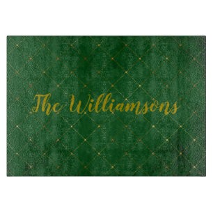 Schönes Grün Schneidebrett