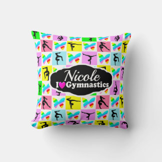 SCHÖNES GYMNASTICS-BUTTERFLY-DESIGN KISSEN