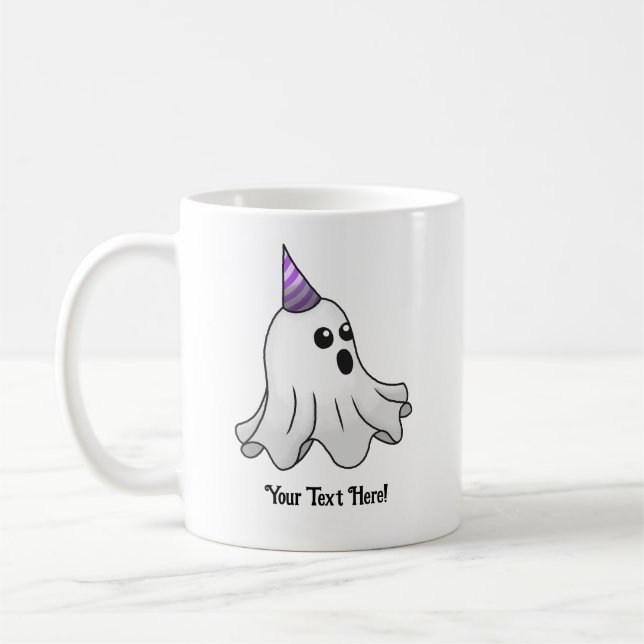 Schönes Halloween-Party Ghost Kaffeetasse (Links)