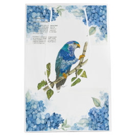 Schönes handgemalt gefährdetes Lorikeet Mittlere Geschenktüte