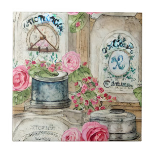 Schönes Handwerk Rustikale Küche Backsplantat Fliese