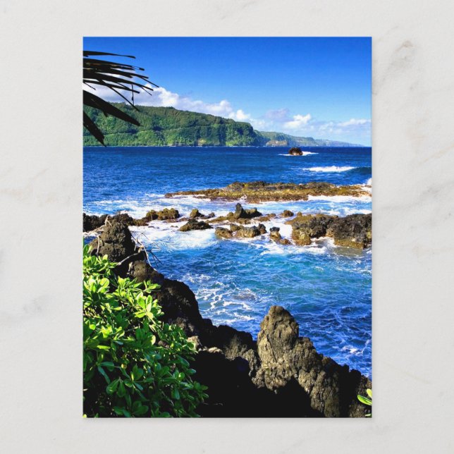 Schönes Hawaii Postkarte (Vorderseite)