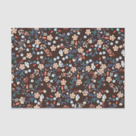 Schönes, helles Blumenpapier Seidenpapier