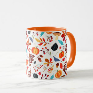 Schönes Herbstmuster Tasse