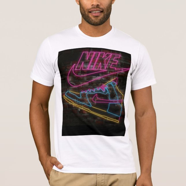 Schönes Herrenhemd-Design T-Shirt (Vorderseite)