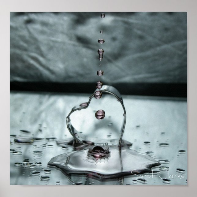 Schönes Herz Poster (Vorne)