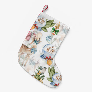 Schönes Hirschwasser Weihnachten Kleiner Weihnachtsstrumpf