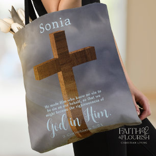 Schönes Holzkreuz Personalisiert