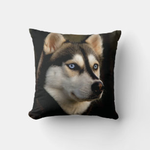 Schönes Husky Throw Kissen