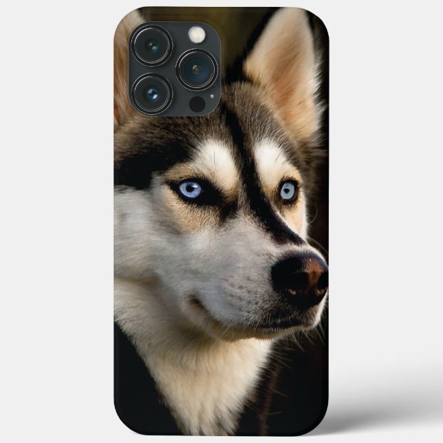 Schönes Husky Throw Kissen Case-Mate iPhone Hülle (Rückseite)