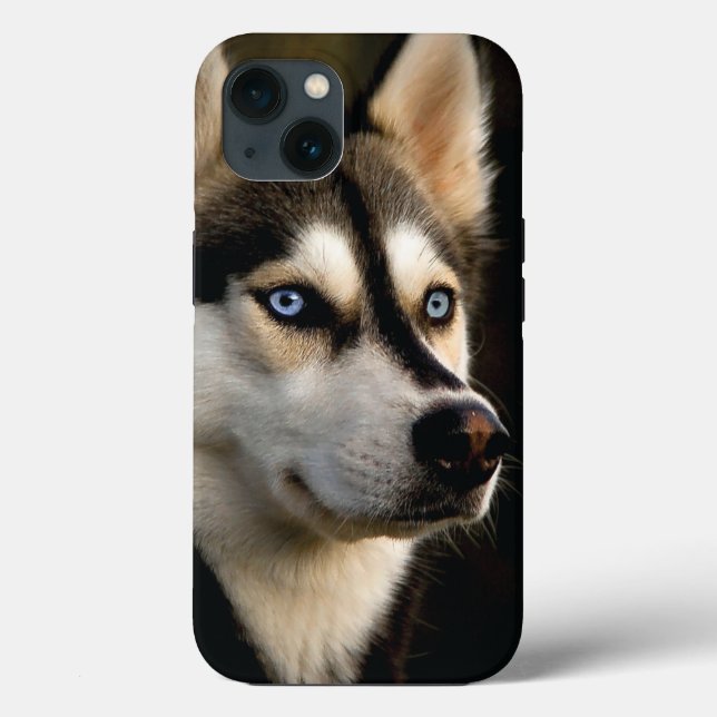 Schönes Husky Throw Kissen Case-Mate iPhone Hülle (Rückseite)