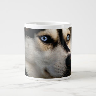 Schönes Husky Throw Kissen Jumbo-Tasse